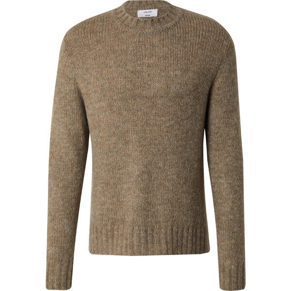 DAN FOX APPAREL Sveter Neo hnedá melírovaná 52702130