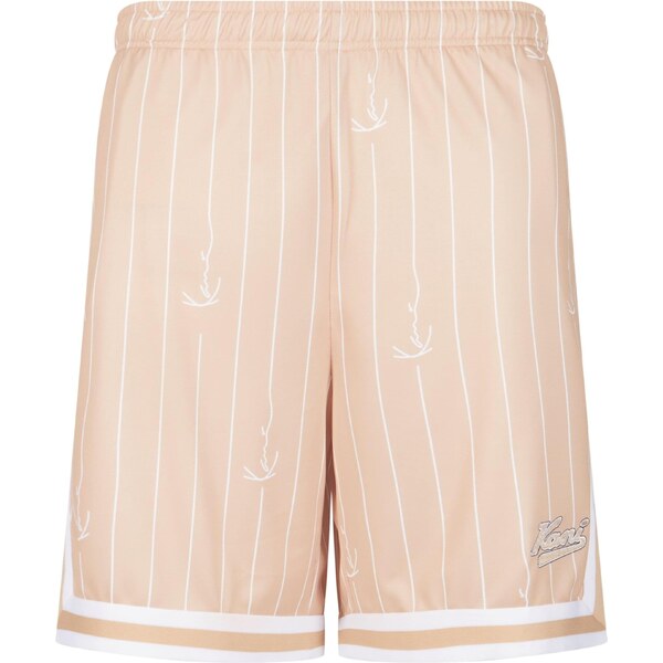 Karl Kani Nohavice piesková / biela 55341858