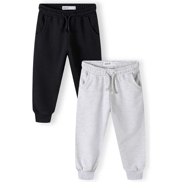 MINOTI Nohavice sivá melírovaná / čierna 54343014