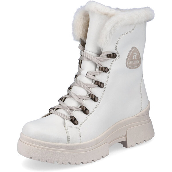 Dámska členková obuv Rieker - Revolution W0372-80 biela 51275875