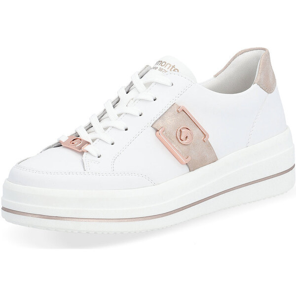 Remonte - Rieker Dámske tenisky Remonte D1C02-80 biele 51275947