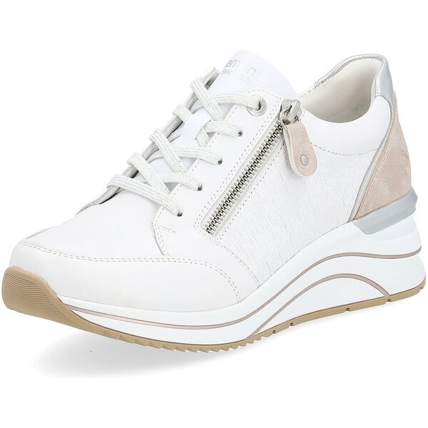 Remonte - Rieker Dámske tenisky Remonte D0T04-80 biele 51275950