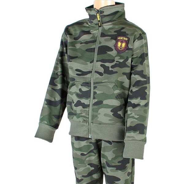 Maskáčová súprava detská zelená 17478905