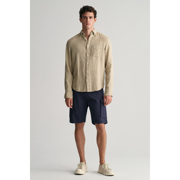 ŠORTKY GANT RELAXED TWILL CARGO SHORTS MARINE 49311205