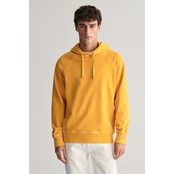 MIKINA GANT SUNFADED HOODIE MEDAL YELLOW 49374961