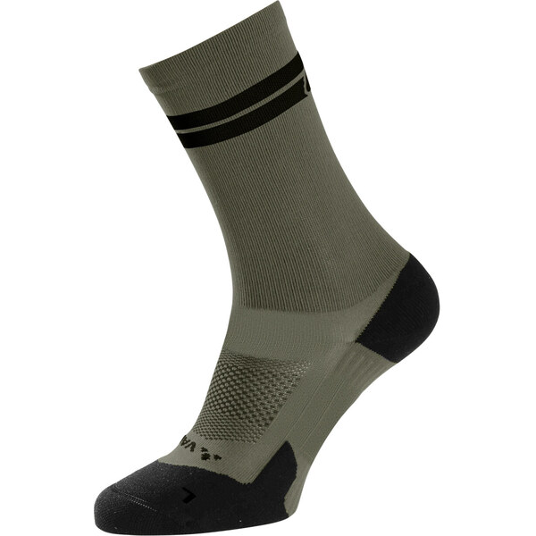 Vaude cyklistické ponožky Bike Mid II, unisex, khaki 51288651