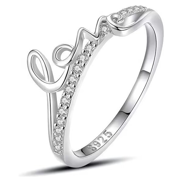 MAJYA Strieborný prsteň BELOVED 11028/6 64581868