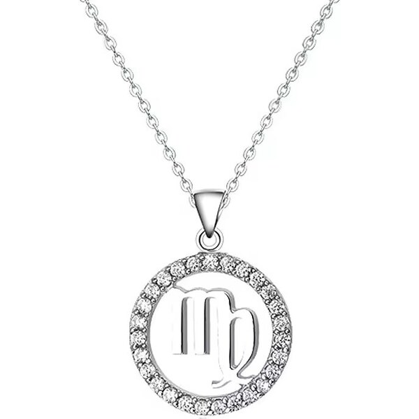 MAJYA Strieborný prívesok s retiazkou VIRGO 10867 64581869