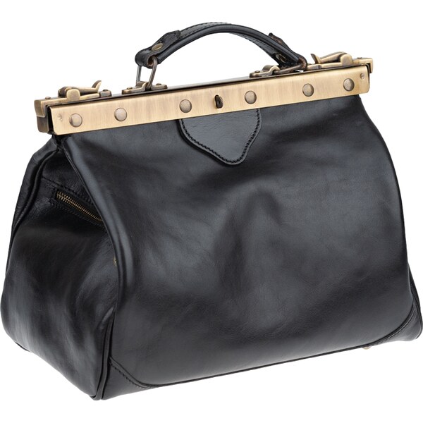 Čierna kožená talianska kabelka Regina Nera NovaKabelka.sk 382103