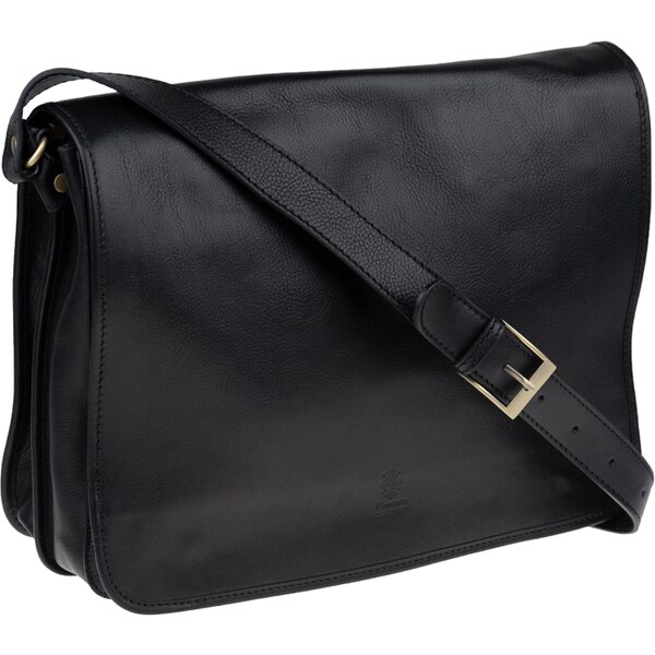 Kožená aktovka Rocco Nero čierna NovaKabelka.sk 51290750