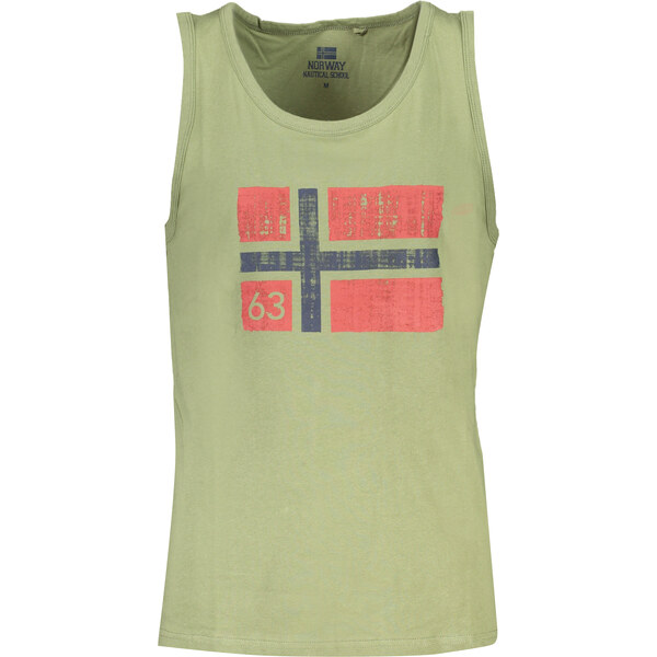 NORWAY 1963 Zelené tielko s nórskou vlajkou 64711078