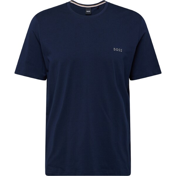 BOSS Tričko Mix&Match námornícka modrá / sivá / biela 55005064