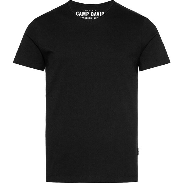 CAMP DAVID Tričko čierna 57942206