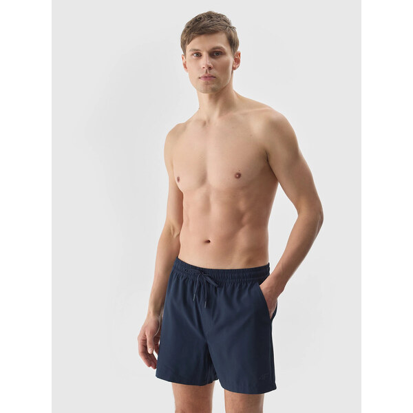 Mens 4F Swim Shorts - Navy Blue 51407410