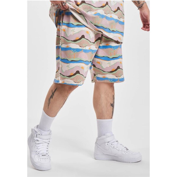 Just Rhyse Mens Sunrise Patterned Shorts 50668598