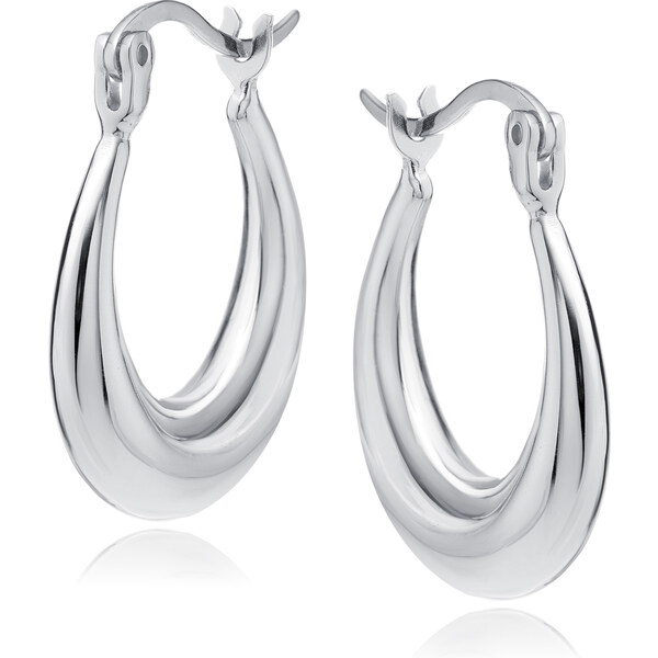 Olivie Strieborné oválne náušnice 9236 62535127