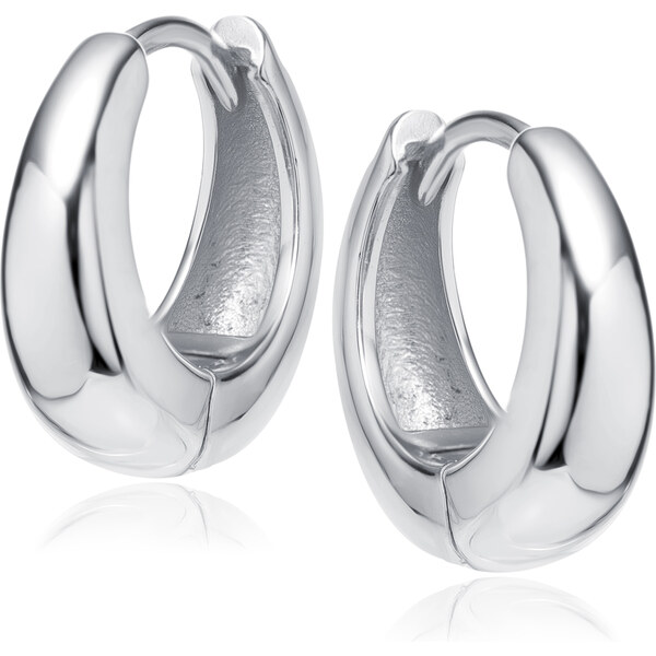 Olivie Strieborné 12mm náušnice 8553 51432606