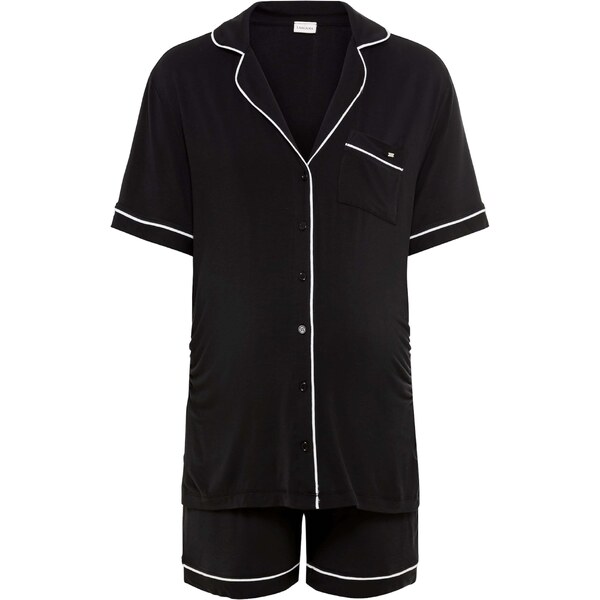 LASCANA Kraťasy čierna / biela 63145199