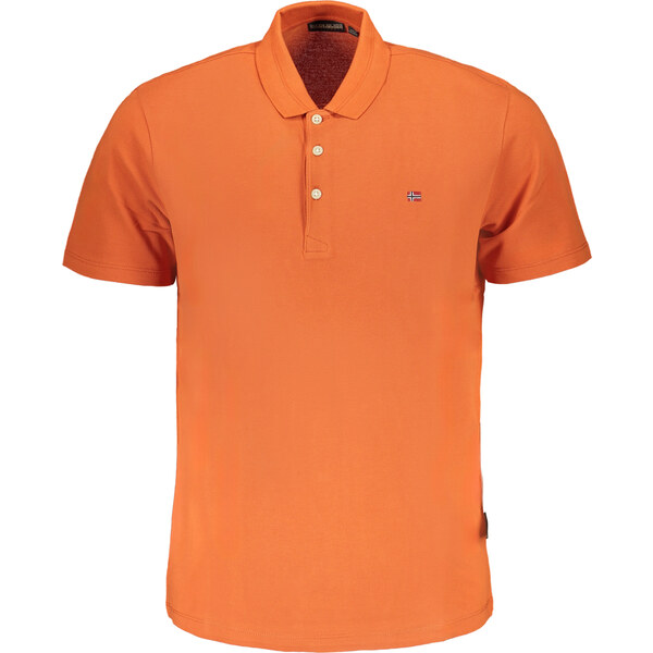 Oranžové pánske polokošele Napapijri 64704186
