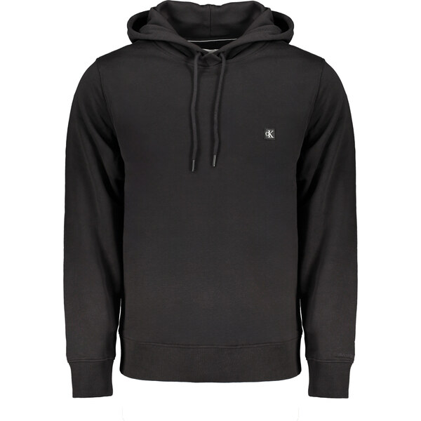 Calvin Klein čierna mikina s kapucňou 64707376