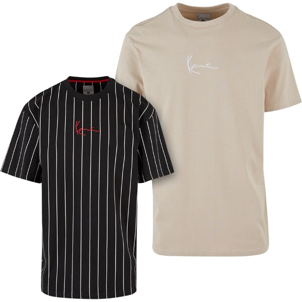 Karl Kani Tričko Essential telová / krvavo červená / čierna / biela 54634685