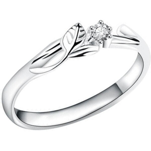 Olivie Strieborný prsteň JARNÁ VETVIČKA 8544 51441771
