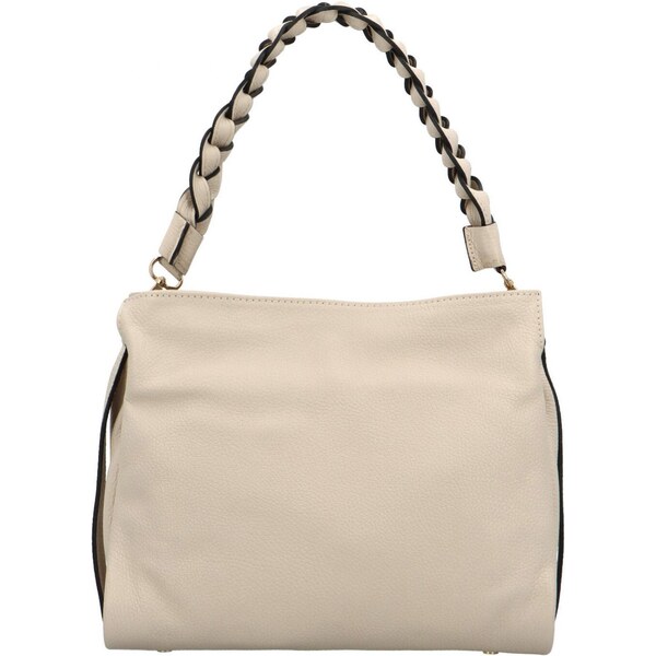 Delami Vera Pelle Dámska kožená kabelka na rameno béžová - Delami 51498069