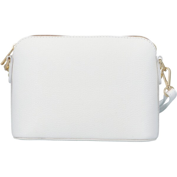 Delami Vera Pelle Dámska kožená crossbody kabelka biela - Delami 58220748