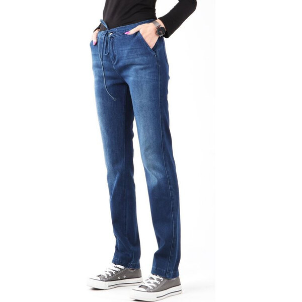 Džínsy Wrangler Slouchy Cosy Blue W27CGM82G 51477131