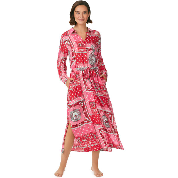 Dámska nočná košeľa YI30015 681 ružová - DKNY 51500642