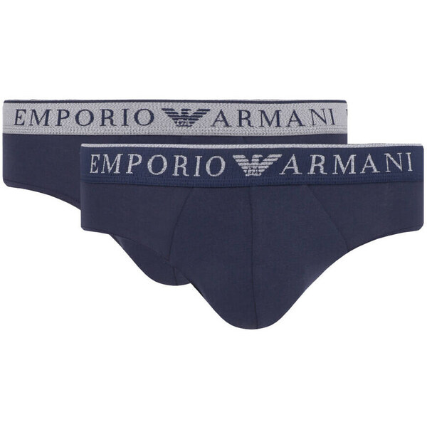 Pánske nohavičky 2Pack 111733 4R720 tm. modrá - Emporio Armani 51500647