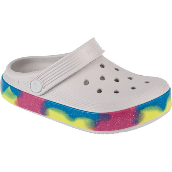 Crocs Off Court Glitter Band Kids Clog Jr 209714-1FS Žabky 51493104