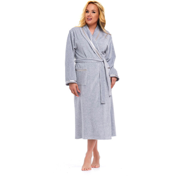 Dámsky župan 1078 sivý - Doctornap 51500329