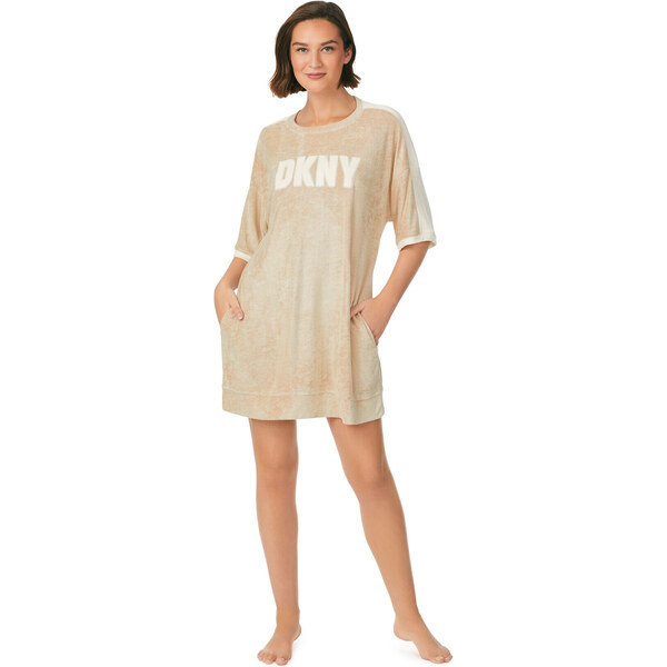 Dámska nočná košeľa YI30013 221 sv. béžová - DKNY 51500983