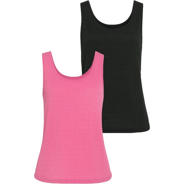 VIVANCE Top ružová / čierna 54336966