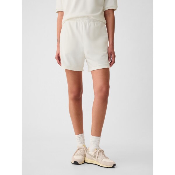Biele dámske teplákové kraťasy GAP 64642443