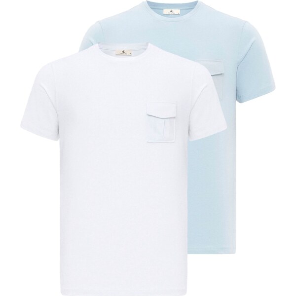 Daniel Hills Tričko modrá / biela 54348049