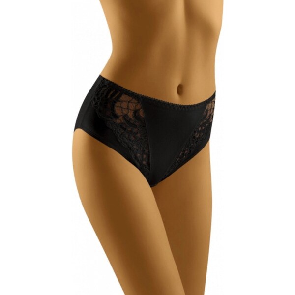 Wol-bar Dámske nohavičky eco-GA black 58282723