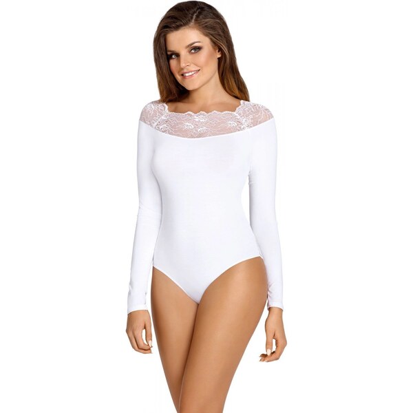 BABELL Dámske body Maddalena white 58282808