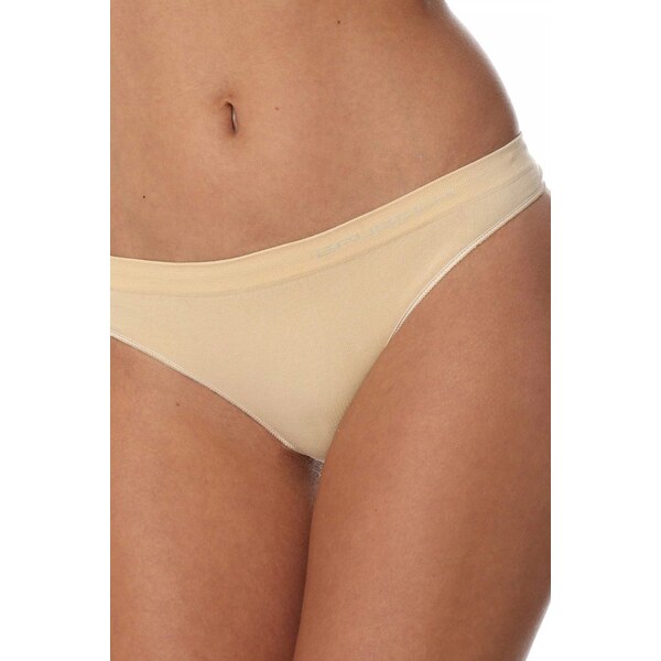 BRUBECK Dámske tangá 00182A beige 58285322