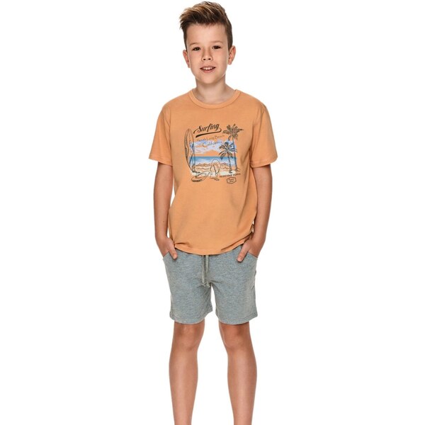 TARO Chlapčenské pyžamo 2749 Wadim cinnamon 58285340