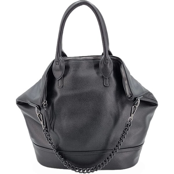 Vivian Moderná dámska nákupná taška čierna 5V2QV 58286759