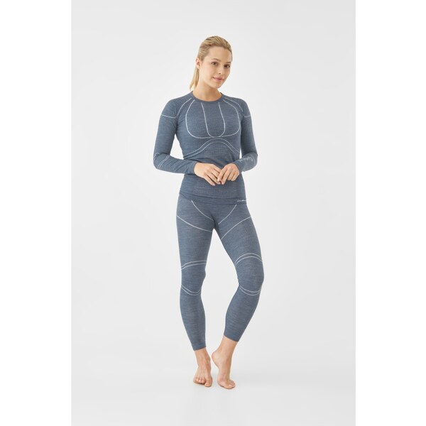 Dámsky merino termo set Viking LANA tmavo šedá 36578823