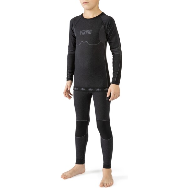 Detský termo set Viking RIKO čierna 36600376
