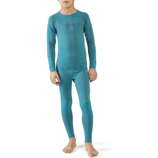 Detský termo set Viking RIKO tyrkysová 36652016