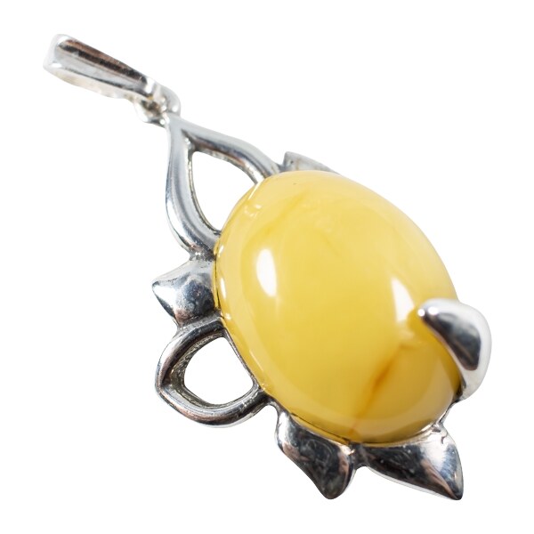 Strieborný jantárový prívesok Glare 43 51007779