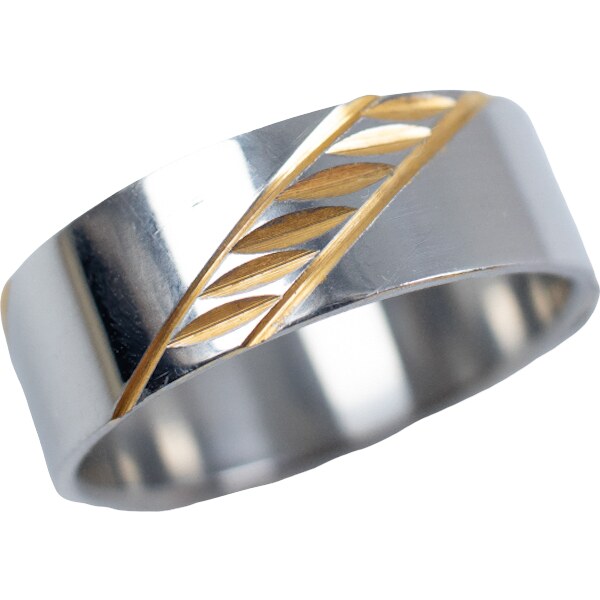 Oceľový prsteň Glare 17 51007553