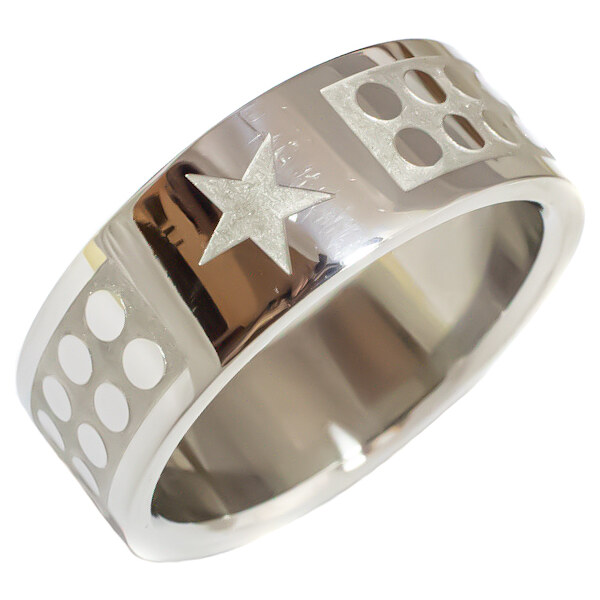 Oceľový prsteň Glare 27 51007551