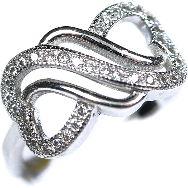 Strieborný prsteň Glare 72 51007486