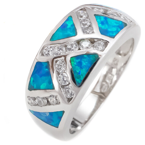 Strieborný prsteň Glare 76 51007485